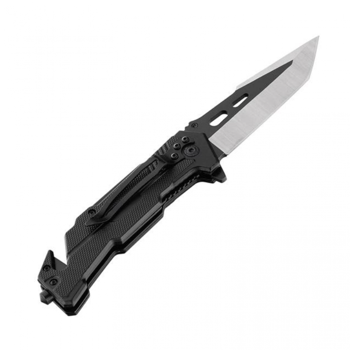 Мультитул  Intertool 215мм складной (HT-0598) черный, сталь 3Cr13 