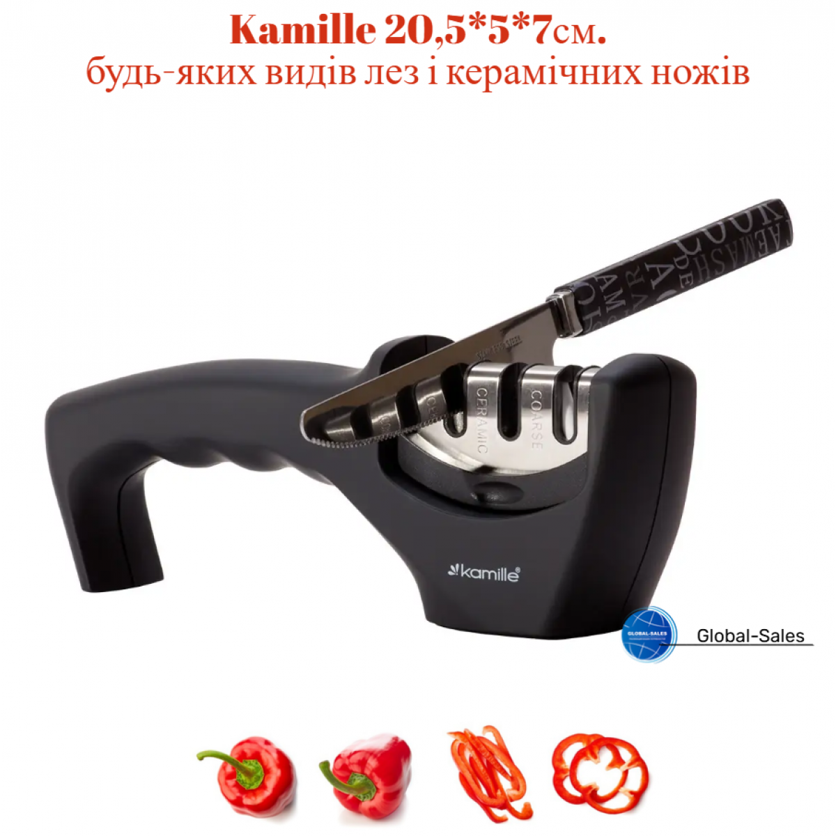 Точилка для ножей Kamille 5705 (5705)