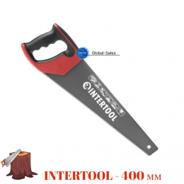 Ножовка по дереву Intertool 400 мм тройная заточка 7T х 1" с тефлоновым покрытием (HT-3107) Ножовка по дереву Intertool 400 мм тройная заточка 7T х 1" с тефлоновым покрытием (HT-3107)