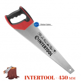 Ножовка по дереву Intertool 450 мм тройная заточка 7T х 1" (HT-3105) Ножовка по дереву Intertool 450 мм тройная заточка 7T х 1" (HT-3105)