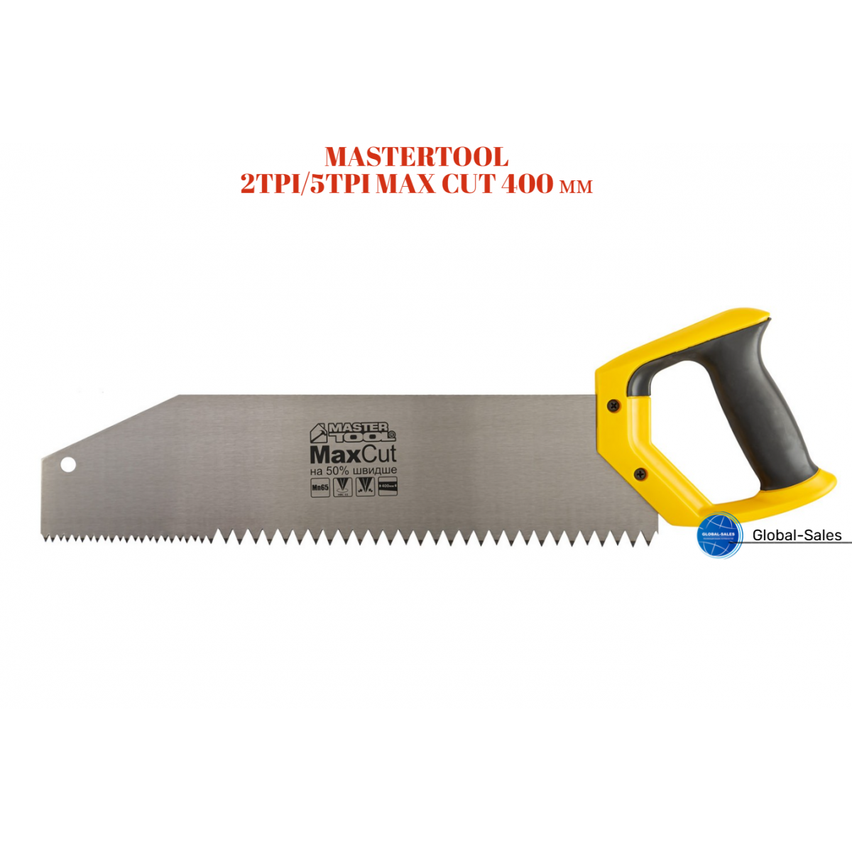 Ножовка по дереву Mastertool 400мм x 2x5T x 2D (14-2704) Ножовка по дереву Mastertool 400мм x 2x5T x 2D (14-2704)