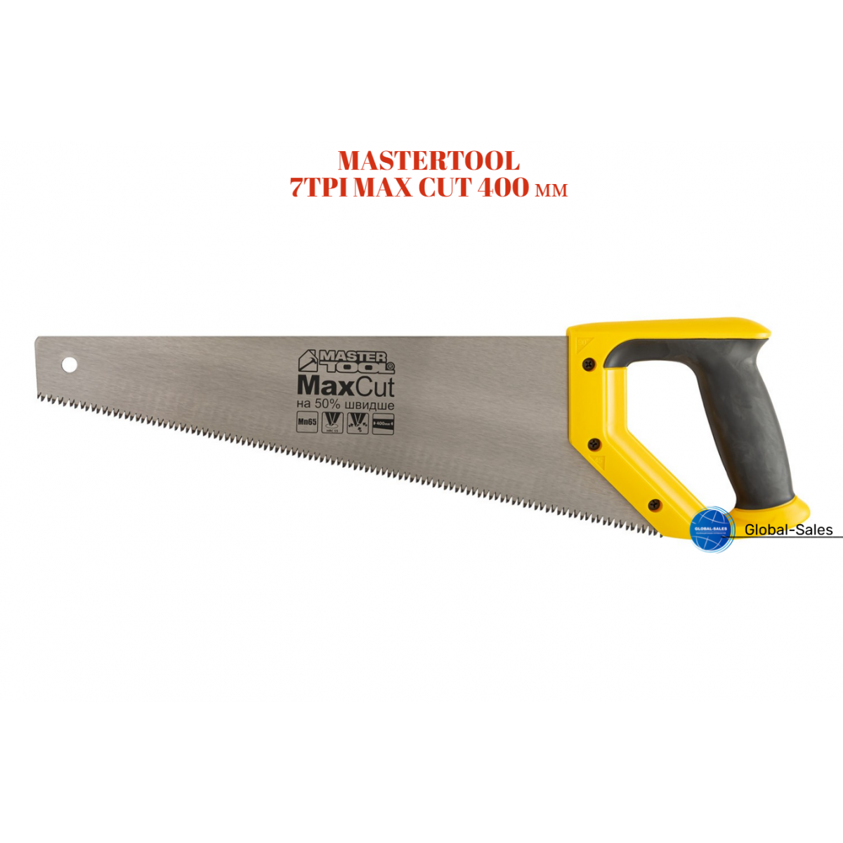 Ножовка по дереву Mastertool 400 мм 7T х 1" х 3D (14-2040) Ножовка по дереву Mastertool 400 мм 7T х 1" х 3D (14-2040)