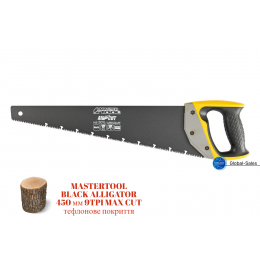 Ножовка по дереву Mastertool 450 мм 10T х 1" тройная заточка с тефлоновым покрытием (14-2445) Ножовка по дереву Mastertool 450 мм 10T х 1" тройная заточка с тефлоновым покрытием (14-2445)