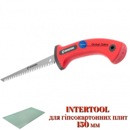 Ножовка по гипсокартону Intertool 150 мм 7T х 1" (HT-3121) Ножовка по гипсокартону Intertool 150 мм 7T х 1" (HT-3121)