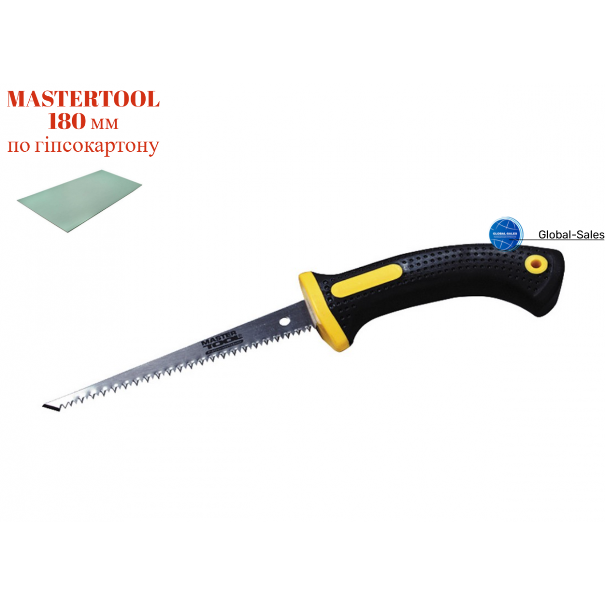 Ножовка по гипсокартону Mastertool 180 мм (14-2716) Ножовка по гипсокартону Mastertool 180 мм (14-2716)