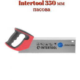 Ножовка по дереву пасовочная Intertool 350 мм 12T х 1" (HT-3114) Ножовка по дереву пасовочная Intertool 350 мм 12T х 1" (HT-3114)