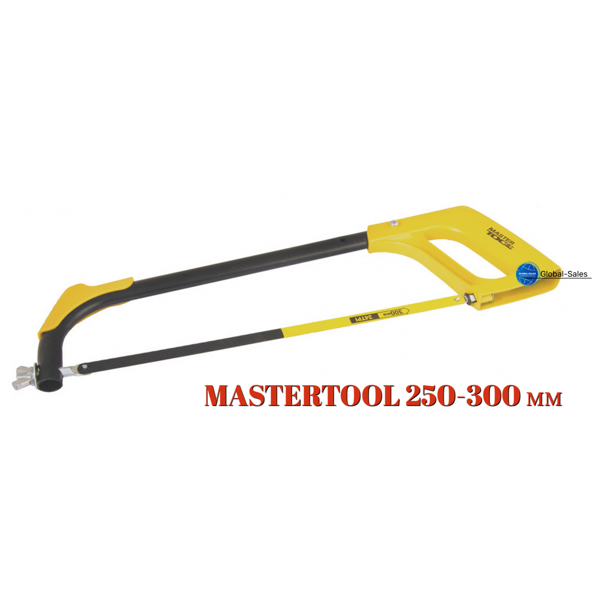 Ножовка по металлу Mastertool 250-300 мм металлическая ручка с накладкой (14-2226) Ножовка по металлу Mastertool 250-300 мм металлическая ручка с накладкой (14-2226)