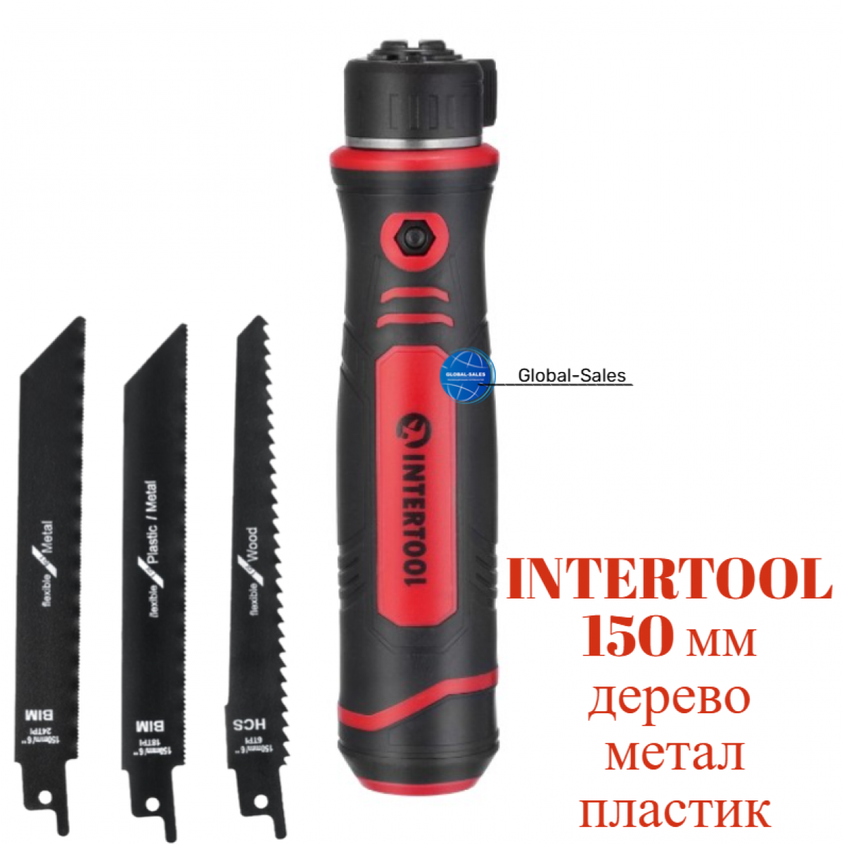 Ножовка под полотно для сабельной пилы Intertool 280 мм (3 шт.) (HT-3201) Ножовка под полотно для сабельной пилы Intertool 280 мм (3 шт.) (HT-3201)
