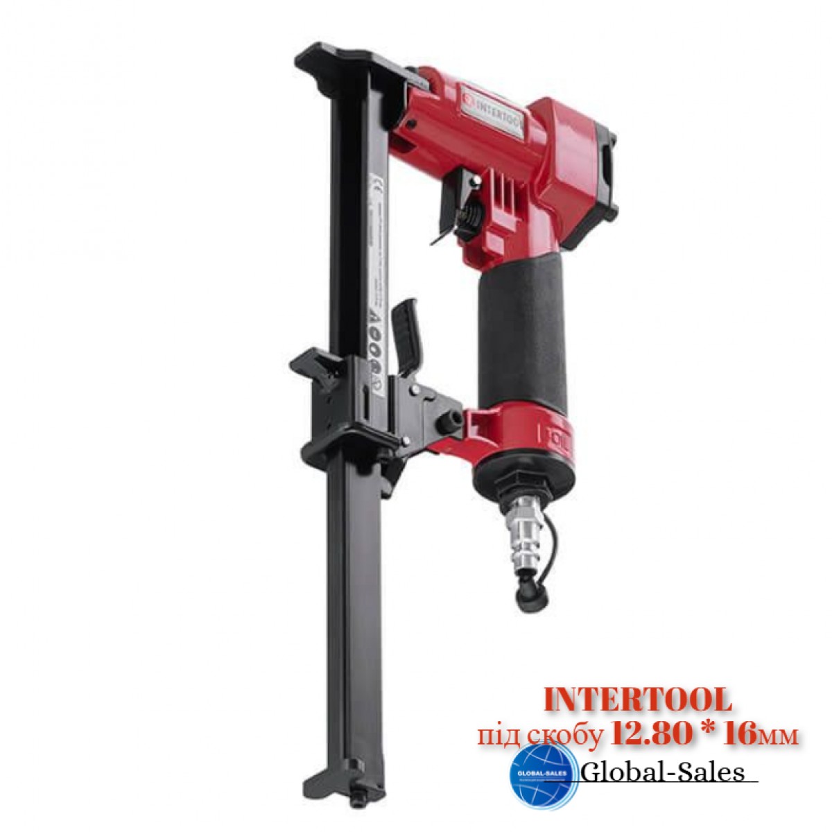 Степлер пневматический Intertool под скобу (PT-1610)