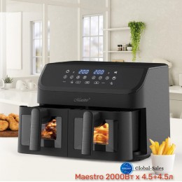 Мультипечь Maestro 2000Вт x 4.5+4.5л (MR-758)