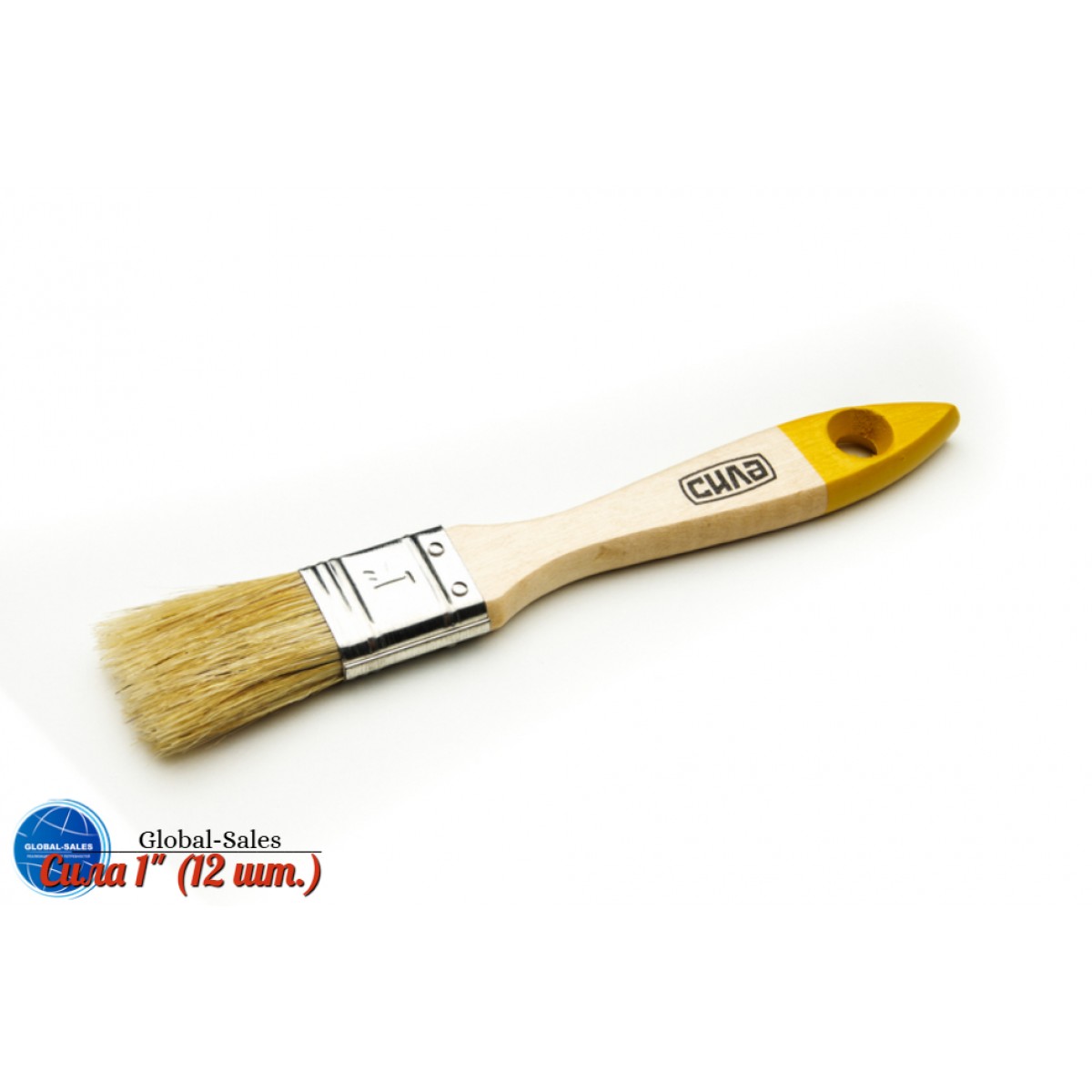 Кисть Сила стандарт 1" (450302) (12 шт.)