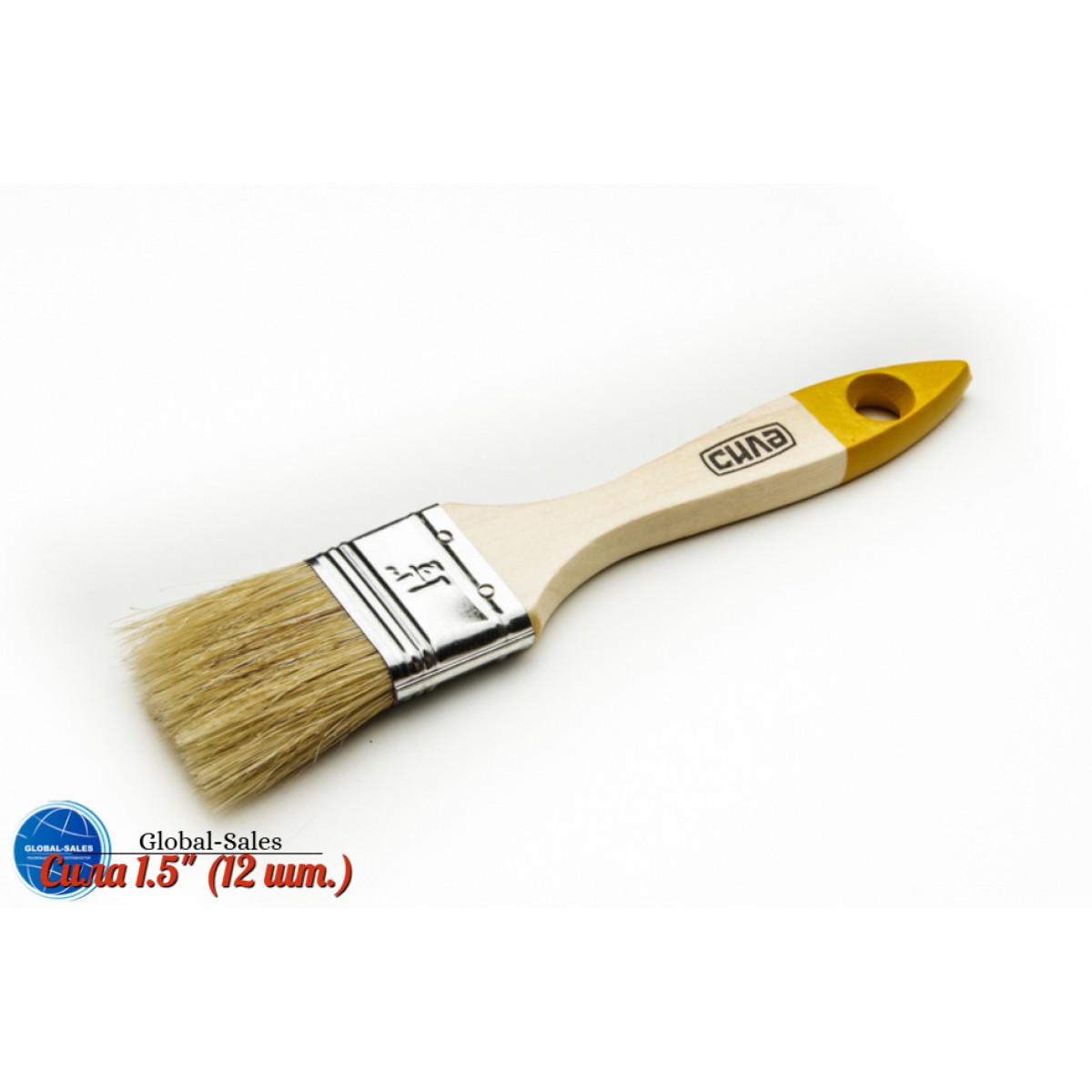 Кисть Сила стандарт 1.5" (450303) (12 шт.)