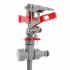 Дождеватель Intertool пульсирующий металл на костыле до 12 м (GE-0053)