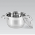 Кастрюля нержавеющая Maestro 160 мм x 2.1 л MR-3512-16 (MR-3512-16) Кастрюля нержавеющая Maestro 160 мм x 2.1 л MR-3512-16 (MR-3512-16)