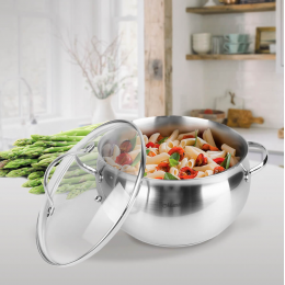 Кастрюля нержавеющая Maestro 180 мм х 3 л MR-3516-18 (MR-3516-18)