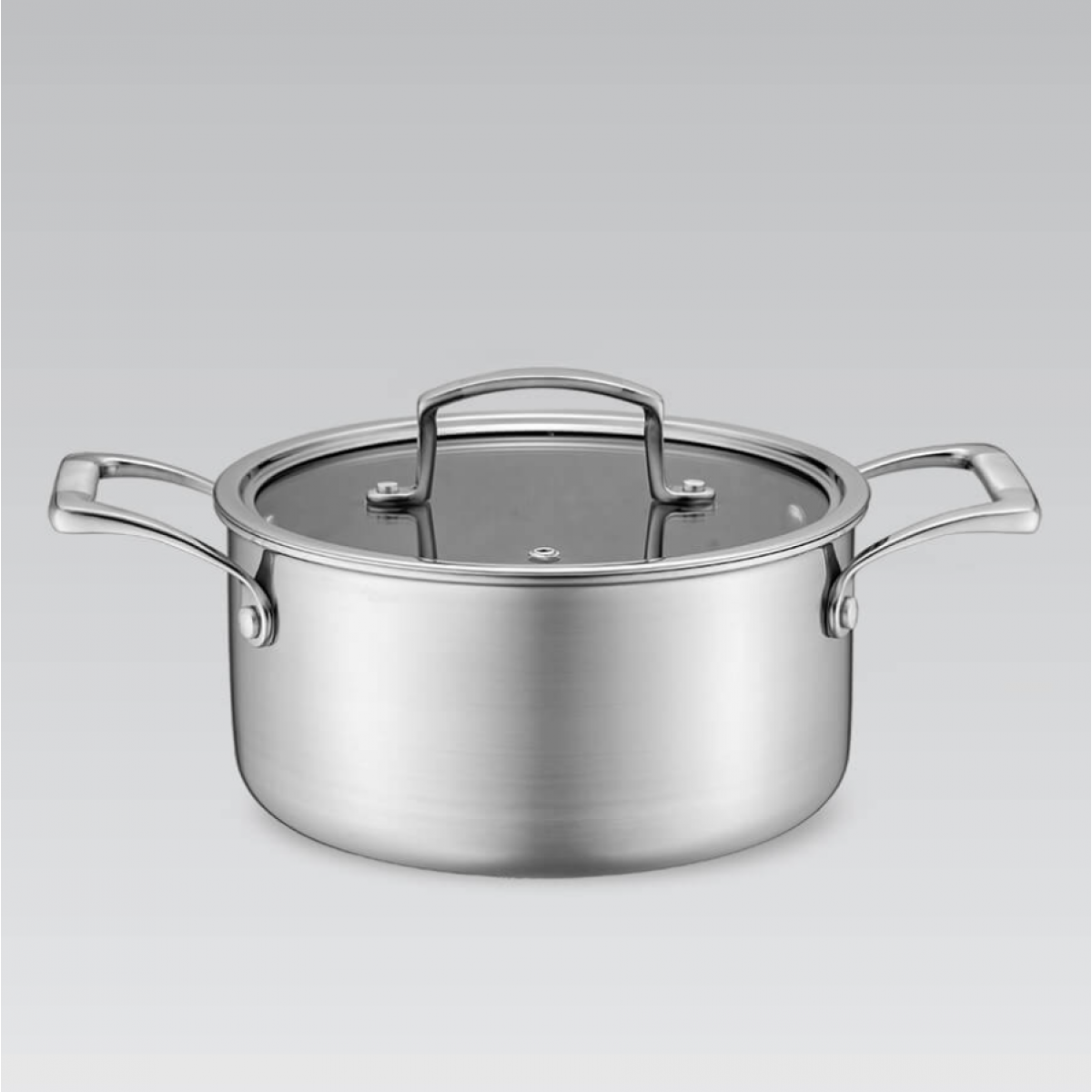 Кастрюля нержавеющая Maestro 200 мм x 3.1 л PRO (MR-3504-20)