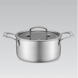 Кастрюля нержавеющая Maestro 200 мм x 3.1 л PRO (MR-3504-20)