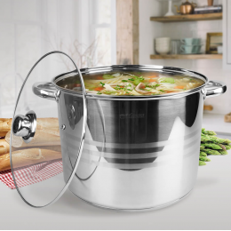 Кастрюля нержавеющая Maestro 200 мм х 14 л MR-3517-20 (MR-3517-14)