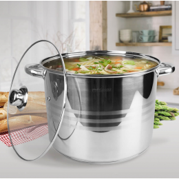 Кастрюля нержавеющая Maestro 230 мм х 16 л MR-3517-23 (MR-3517-16)