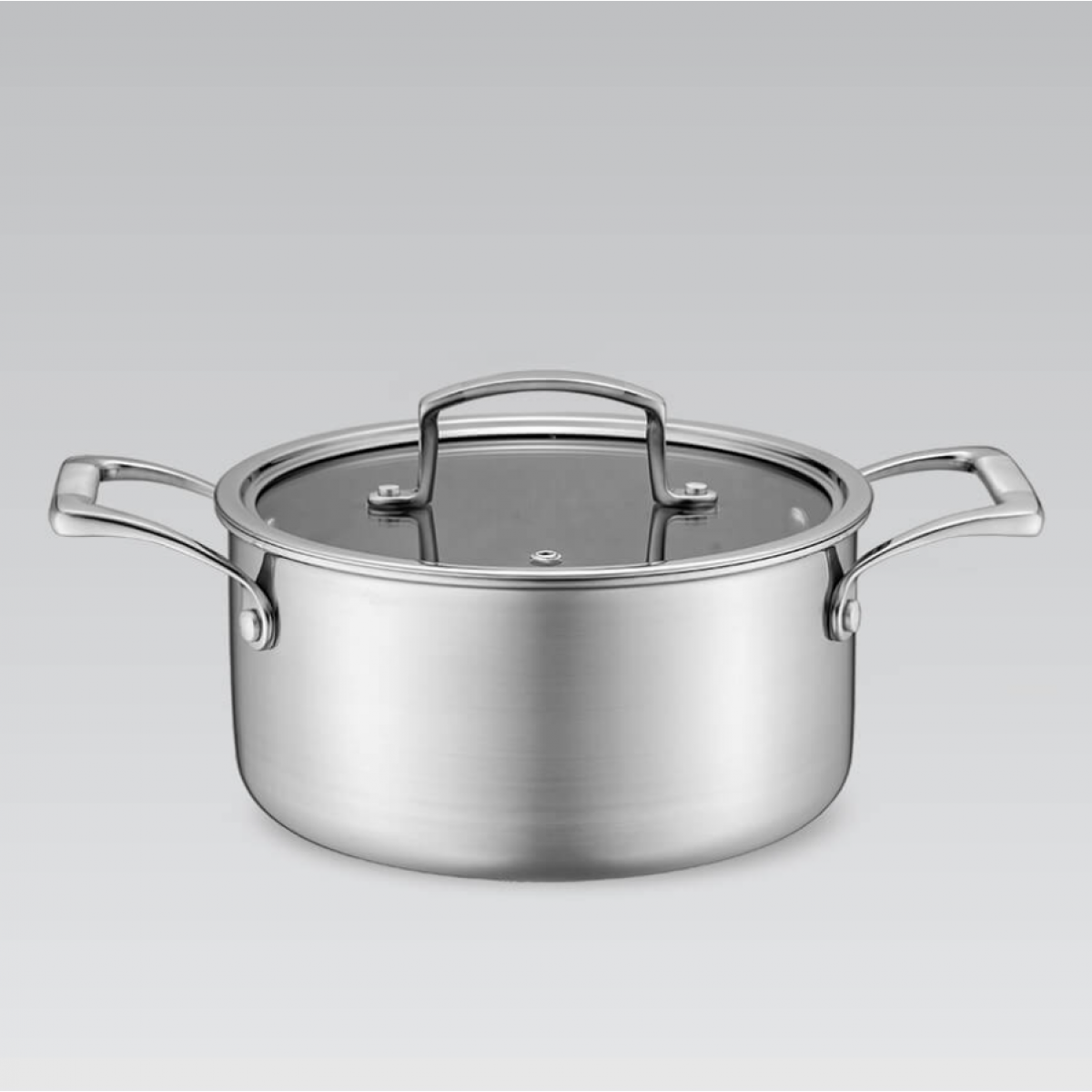 Кастрюля нержавеющая Maestro 240 мм x 5.4 л PRO (MR-3504-24) Кастрюля нержавеющая Maestro 240 мм x 5.4 л PRO (MR-3504-24)