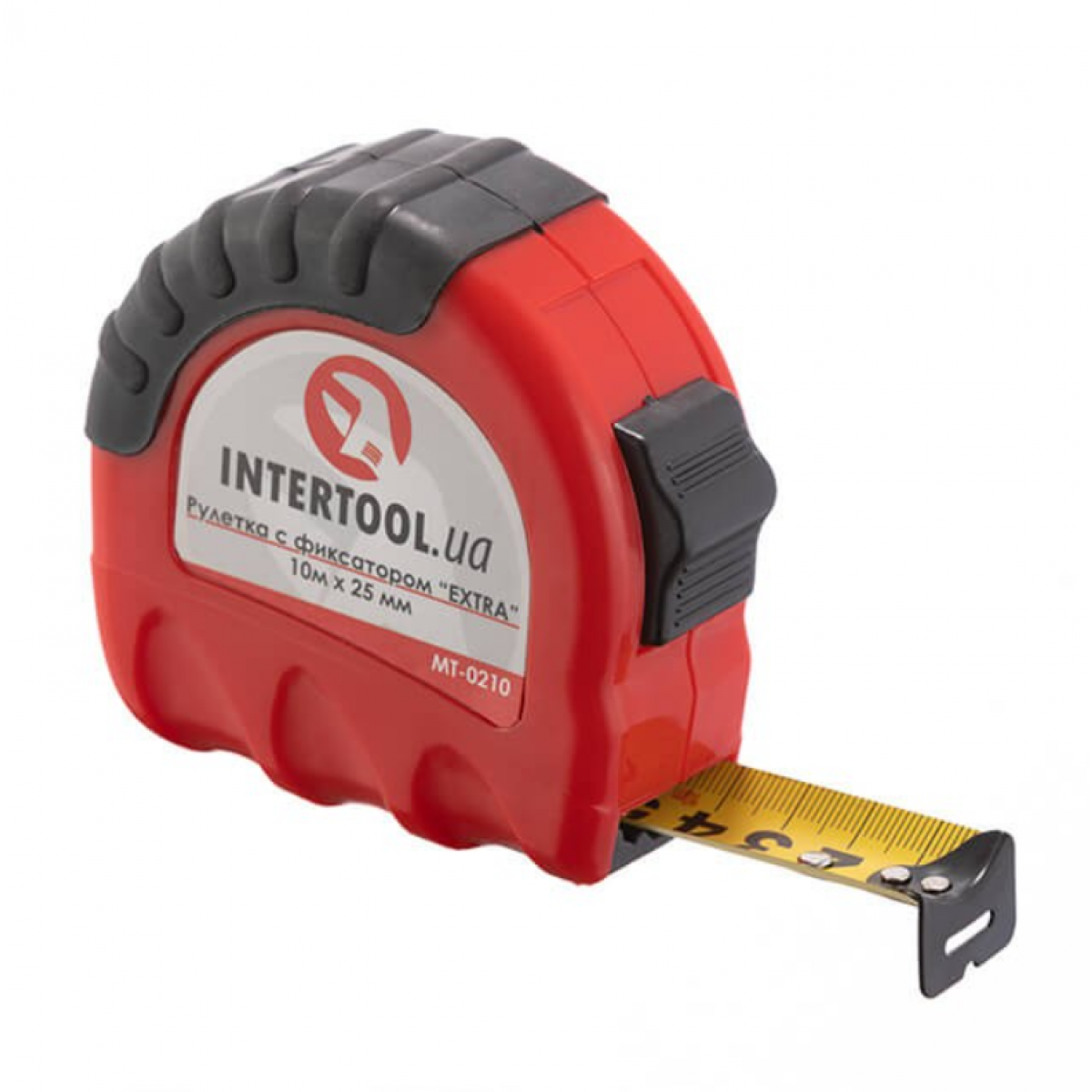 Рулетка Intertool 10 м х 25 мм Extra (MT-0210)