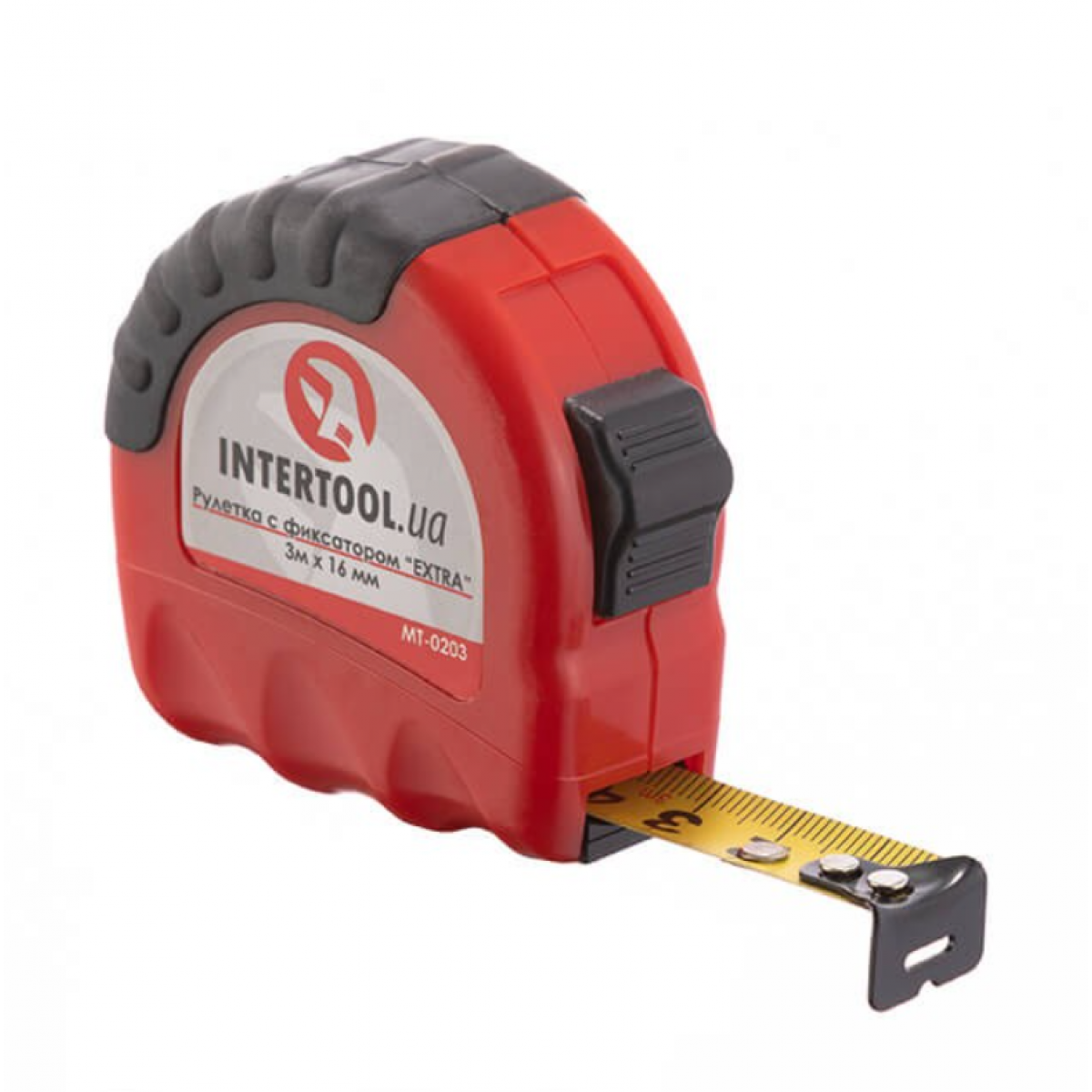 Рулетка Intertool 3 м х 16 мм Extra (MT-0203)