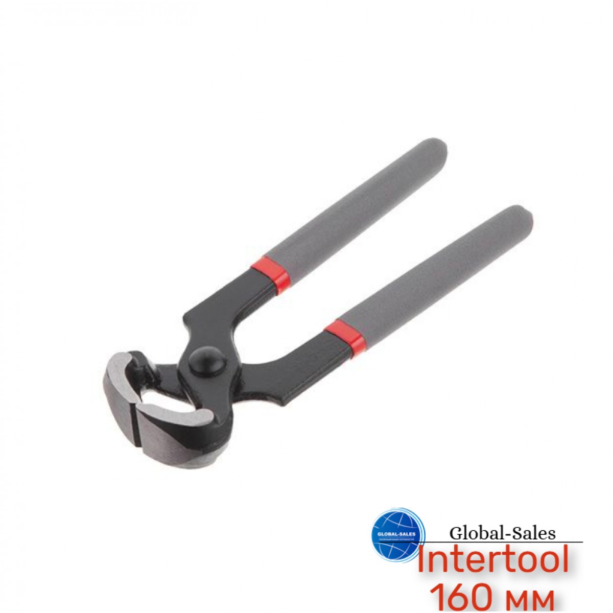 Клещи торцевые для гвоздей Intertool 160 мм (HT-0164) Клещи торцевые для гвоздей Intertool 160 мм (HT-0164)