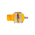 Тиски поворотные Mastertool 40 мм мини (07-0200) желтые - мини