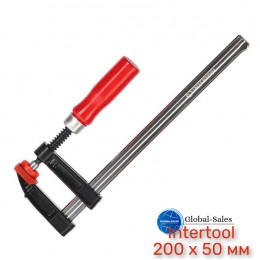 Струбцина столярная Intertool 200 х 50 мм (HT-6001)