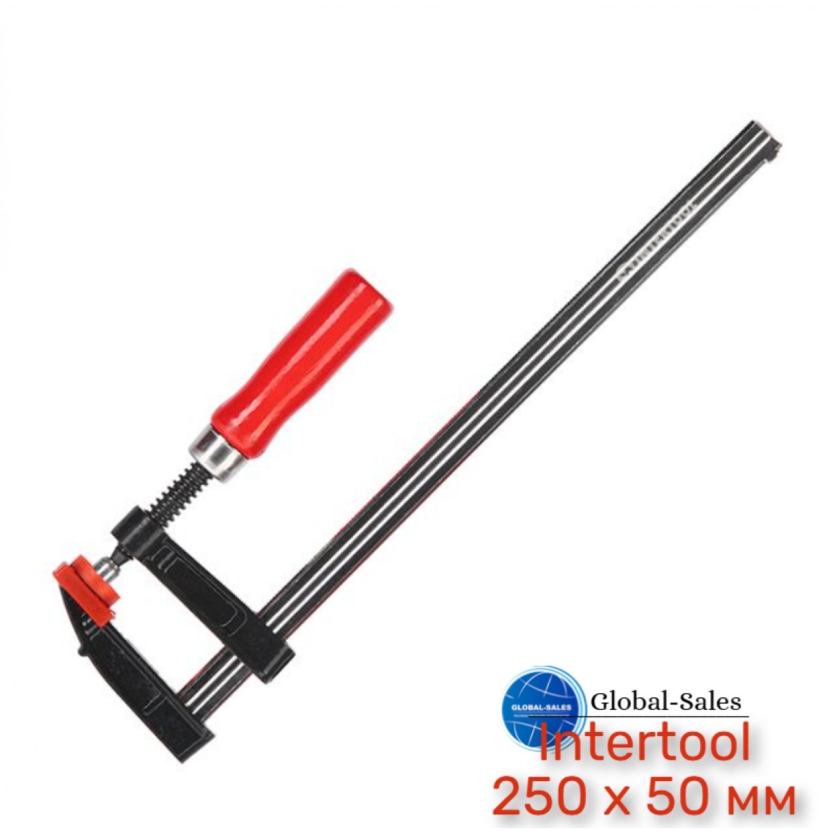 Струбцина столярная Intertool 250 х 50 мм (HT-6002)