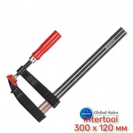 Струбцина столярная Intertool 300 х 120 мм (HT-6004)