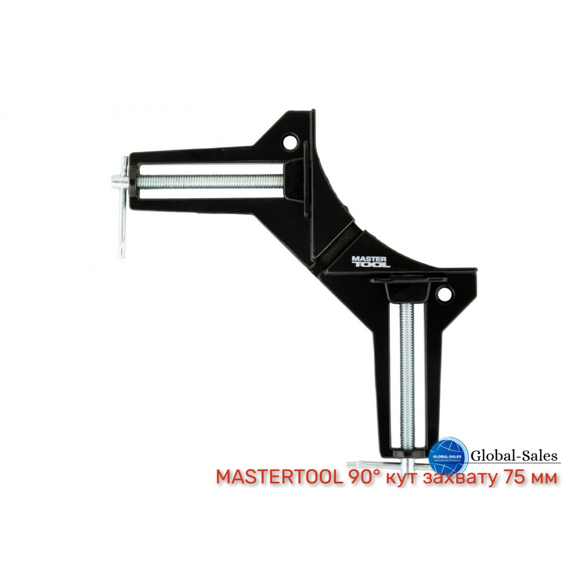 Струбцина угловая Mastertool 90° × 75 мм (07-0500)