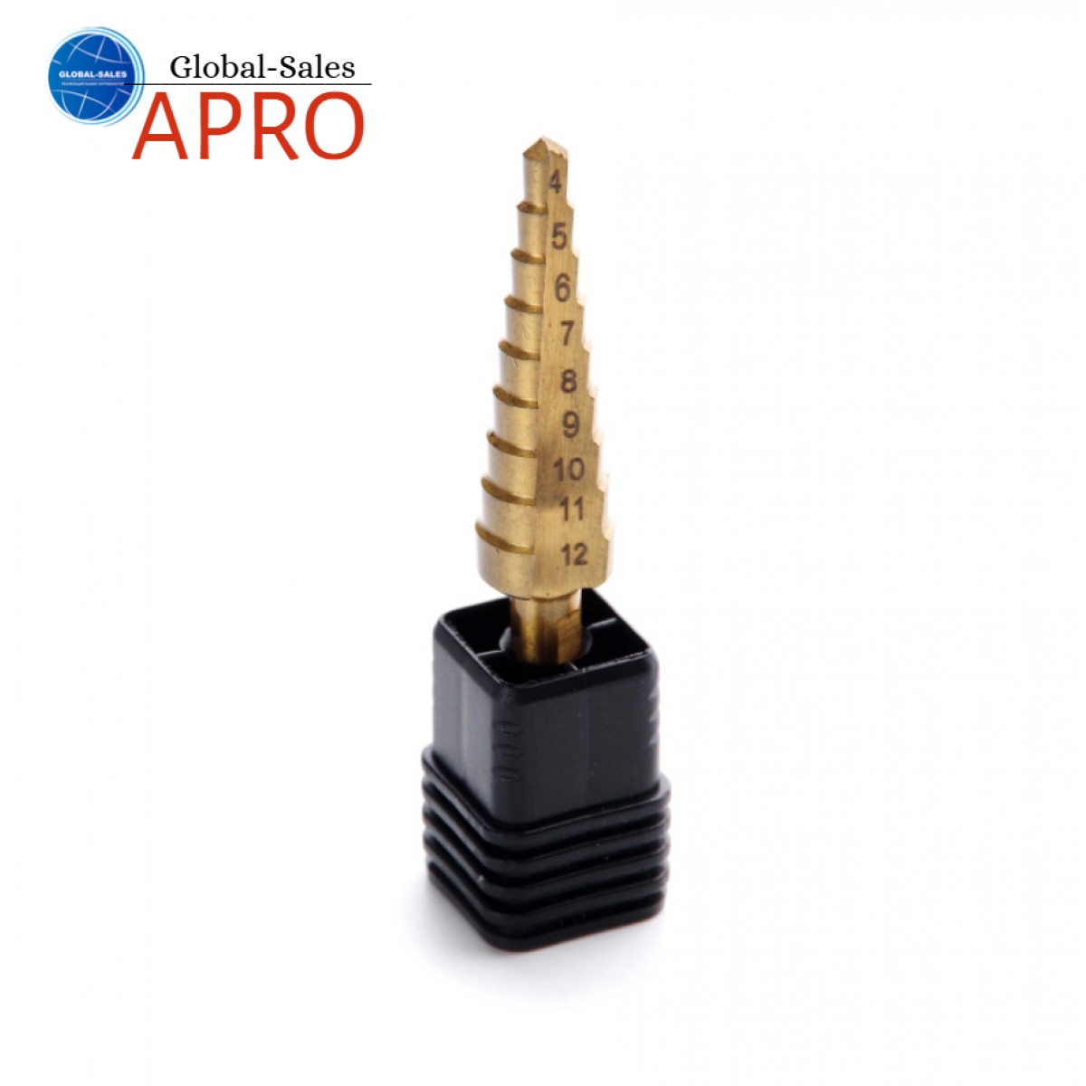 Сверло по металлу ступенчатое Apro 4-12 мм 830291 (830291) Сверло по металлу ступенчатое Apro 4-12 мм 830291 (830291)