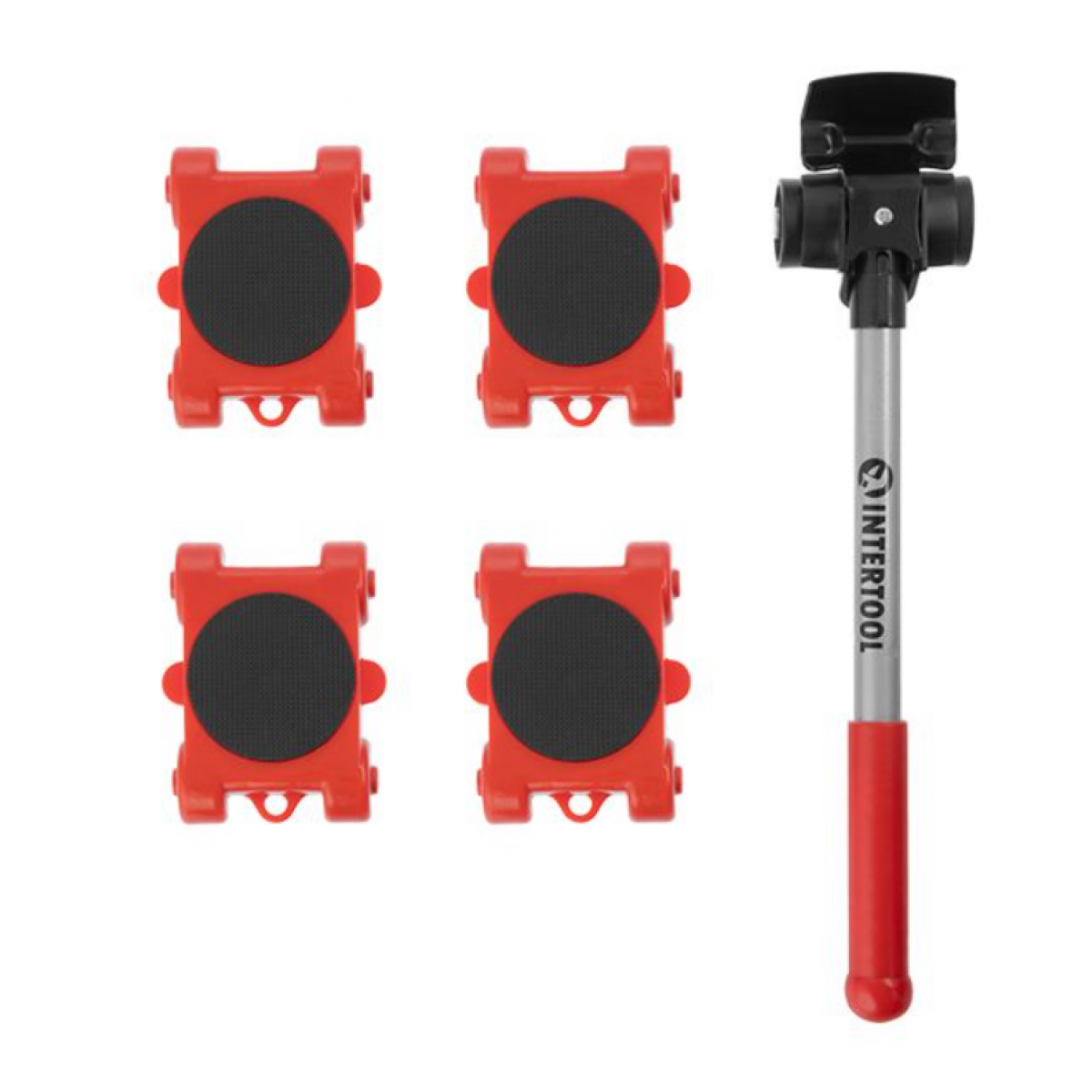Набор для перемещения мебели Intertool 5ед (HP-0010)