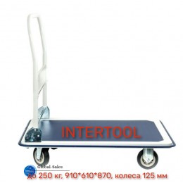 Тележка ручная Intertool 910 x 610 x 870 мм x 250 кг (LT-9054) Тележка ручная Intertool 910 x 610 x 870 мм x 250 кг (LT-9054)