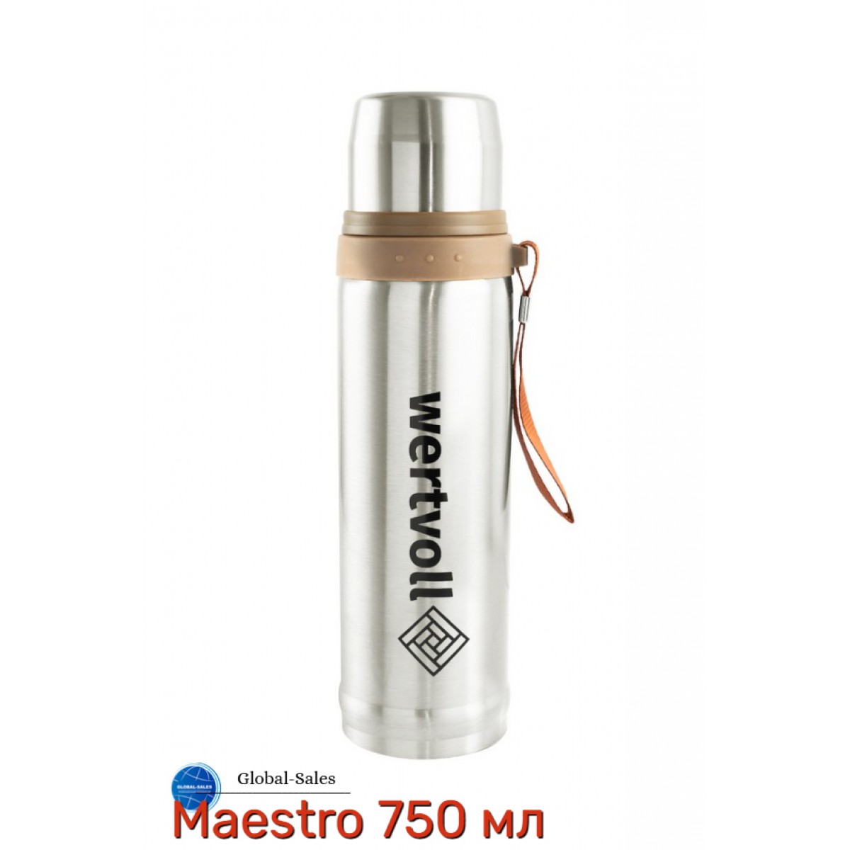 Термос Mastertool 750мл Enjoy серебро (RX-7000SR)