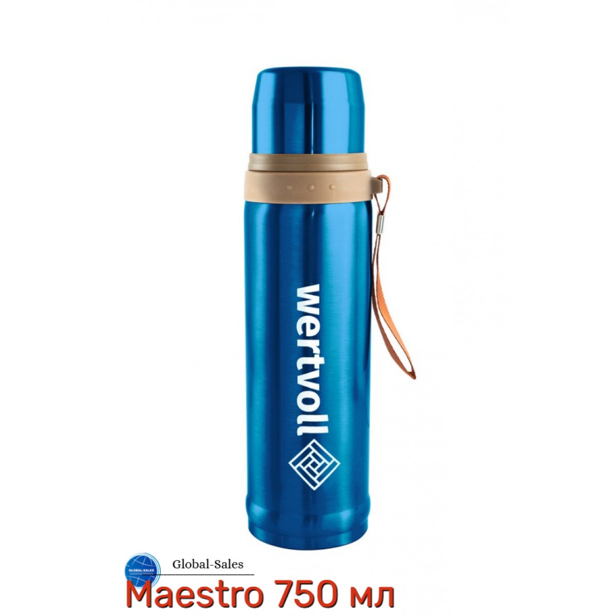 Термос Mastertool 750мл Enjoy синий (RX-7000BU)