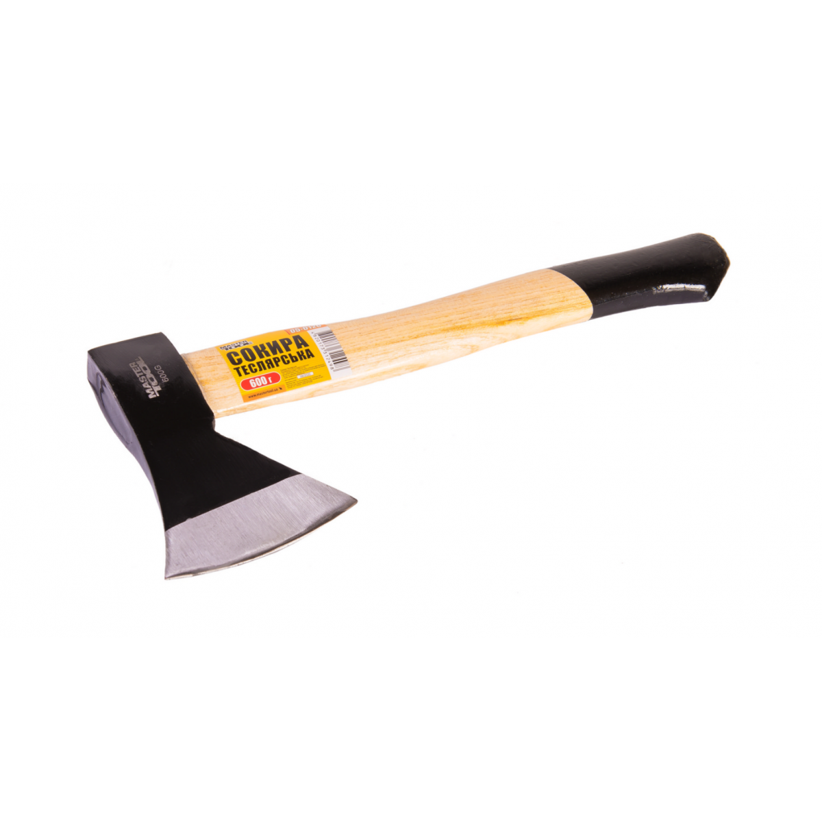 Топор Mastertool 600 г ручка деревянная (05-0126)