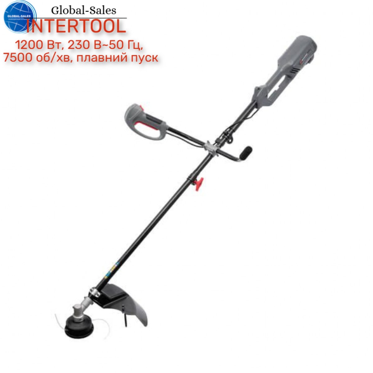 Триммер электрический Intertool 1200 Вт (DT-2246) Триммер электрический Intertool 1200 Вт (DT-2246)