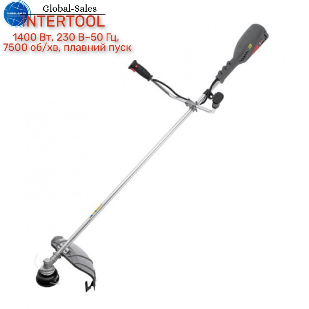 Триммер электрический Intertool 1400 Вт (DT-2248) Триммер электрический Intertool 1400 Вт (DT-2248)