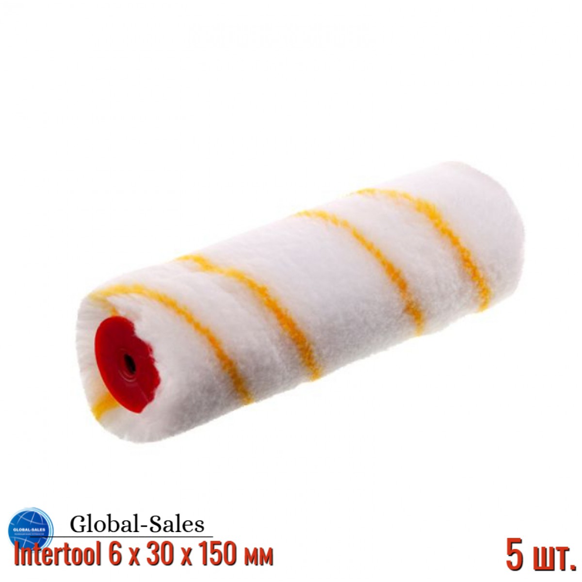 Валик гирпаинт Intertool 6 х 30 х 150 мм (KT-4135)