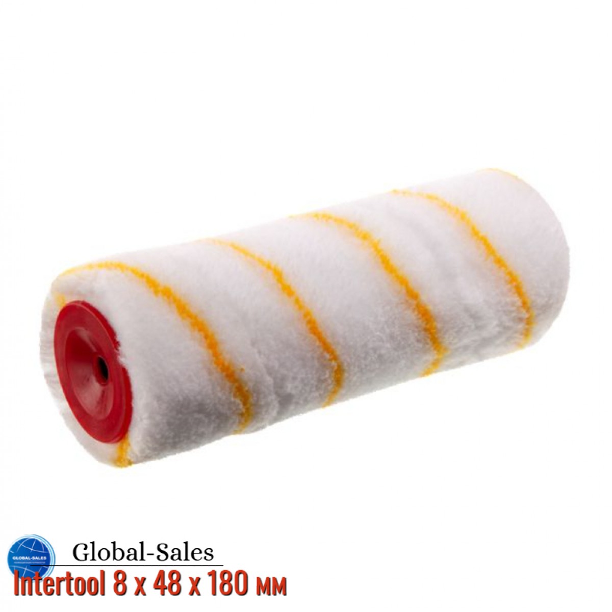 Валик гирпаинт Intertool 8 х 48 х 180 мм (KT-4160)
