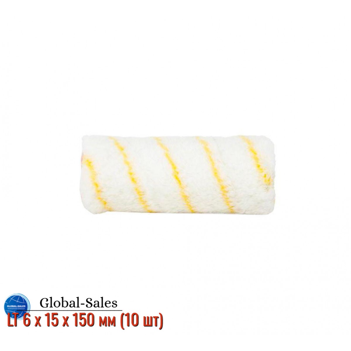 Валик гирпаинт LT 6 х 15 х 150 мм (пастель) (5102-615150)