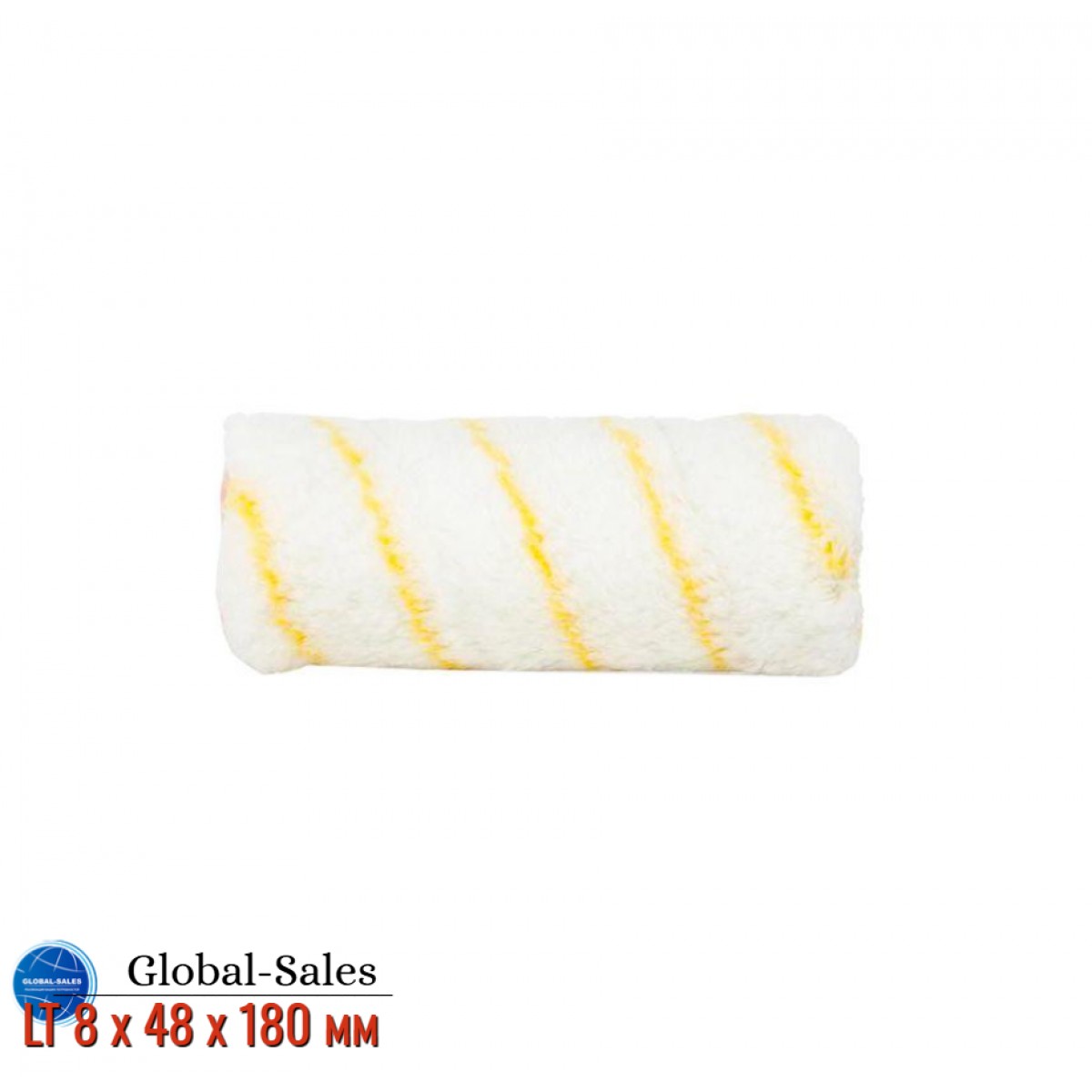 Валик гирпаинт LT 8 х 48 х 180 мм (пастель) (5102-848180) Валик гирпаинт LT 8 х 48 х 180 мм (пастель) (5102-848180)