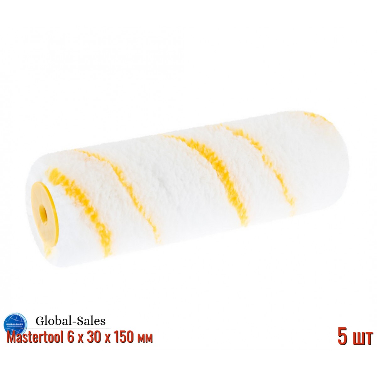 Валик гирпаинт Mastertool 6 х 30 х 150 мм (92-4205) Валик гирпаинт Mastertool 6 х 30 х 150 мм (92-4205)