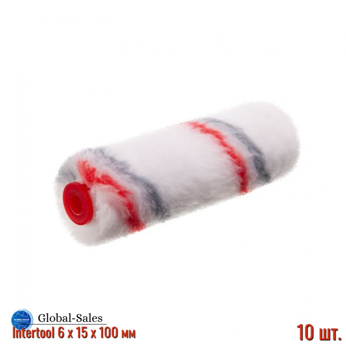 Валик мультиколор Intertool 6 х 15 х 100 мм (KT-4510) Валик мультиколор Intertool 6 х 15 х 100 мм (KT-4510)