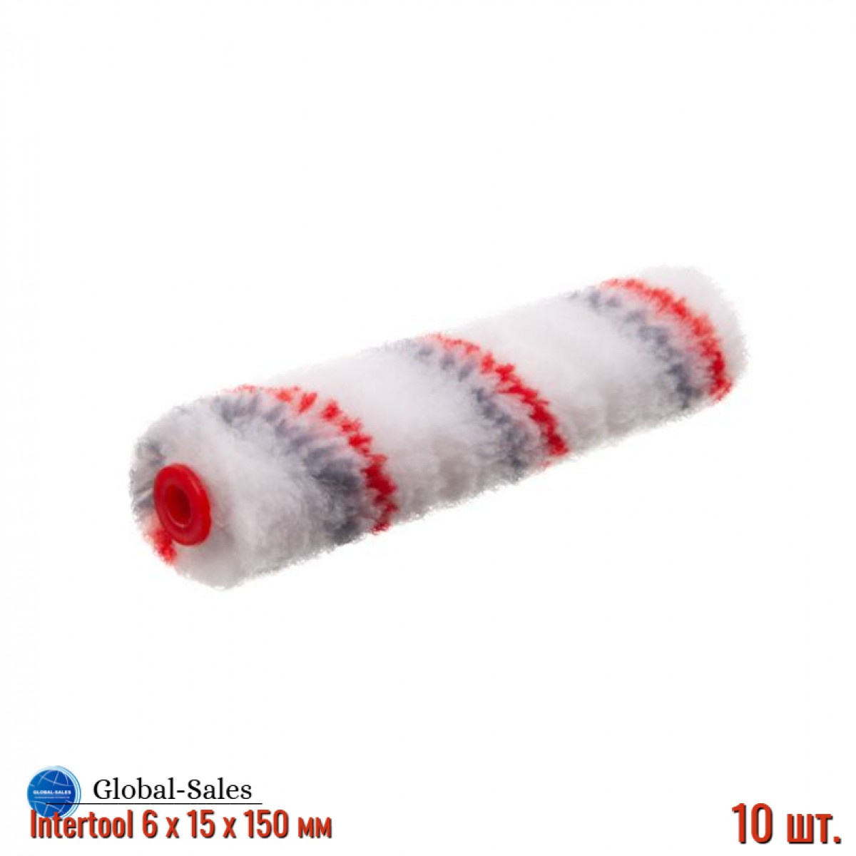 Валик мультиколор Intertool 6 х 15 х 150 мм (KT-4515)