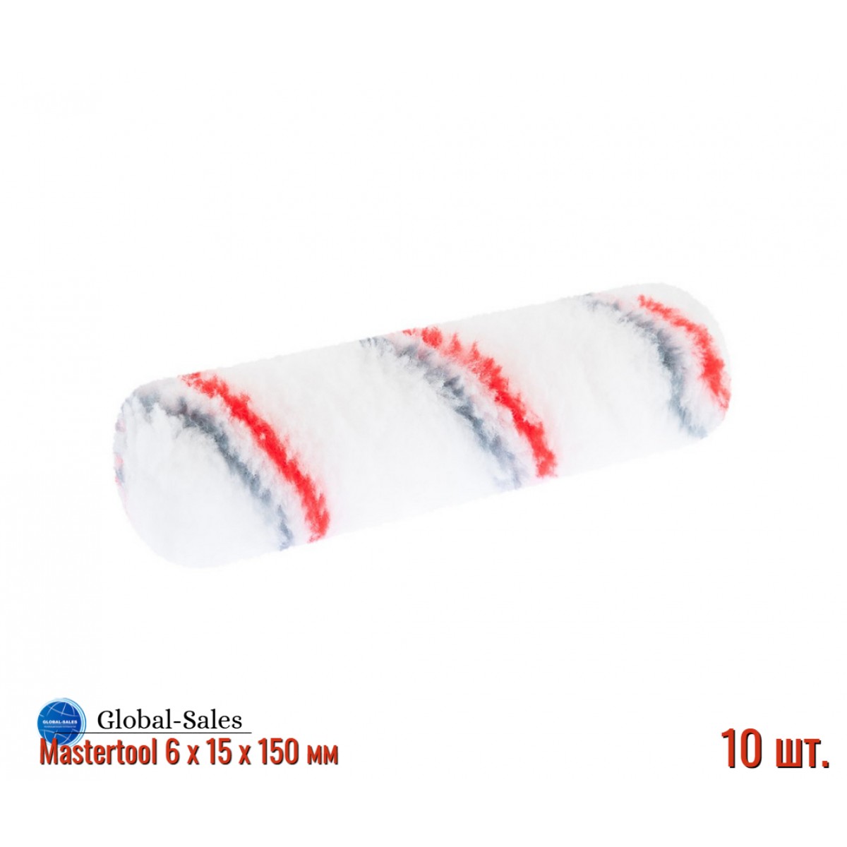 Валик мультиколор Mastertool 6 х 15 х 150 мм (92-4702)