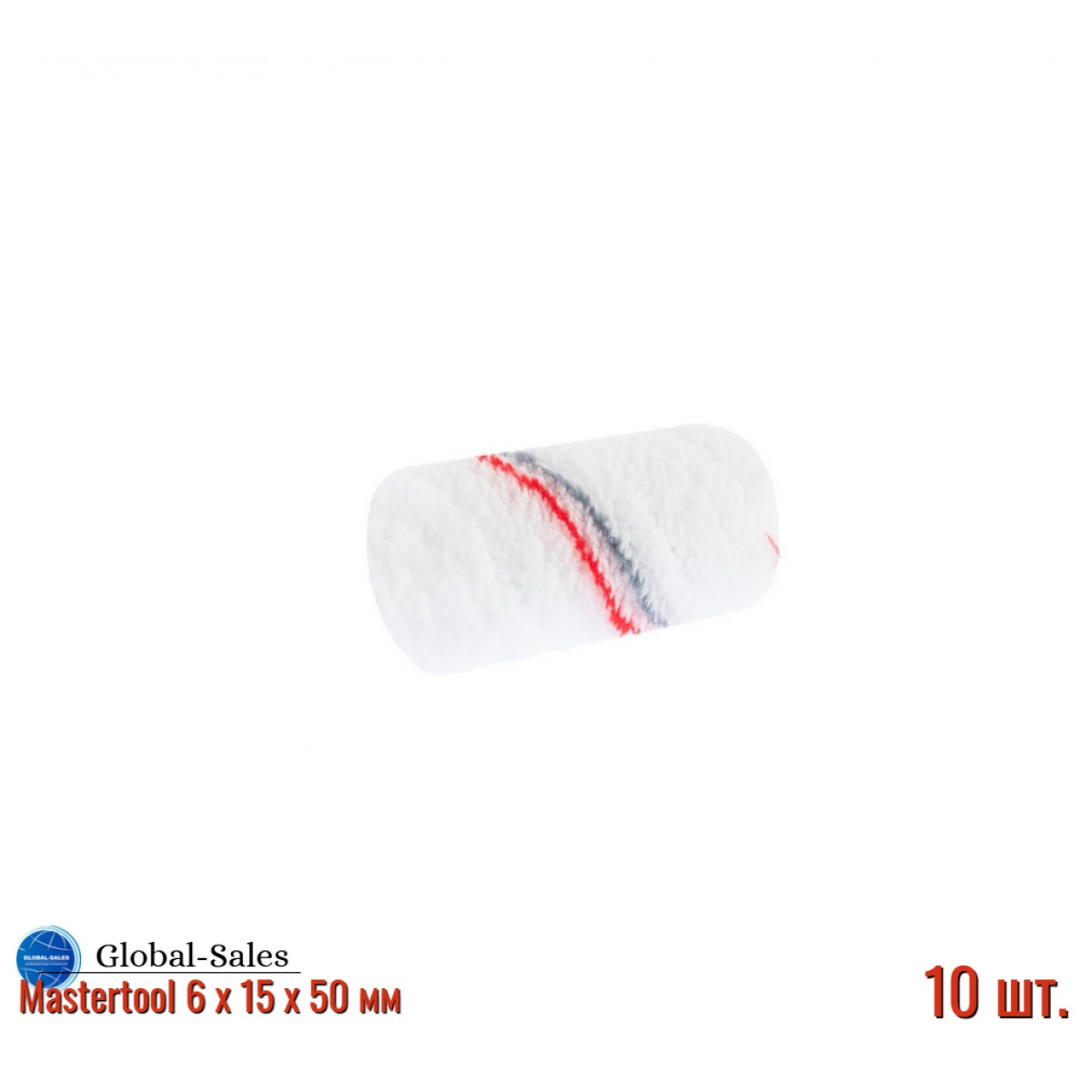 Валик мультиколор Mastertool 6 х 15 х 50 мм (92-4703)