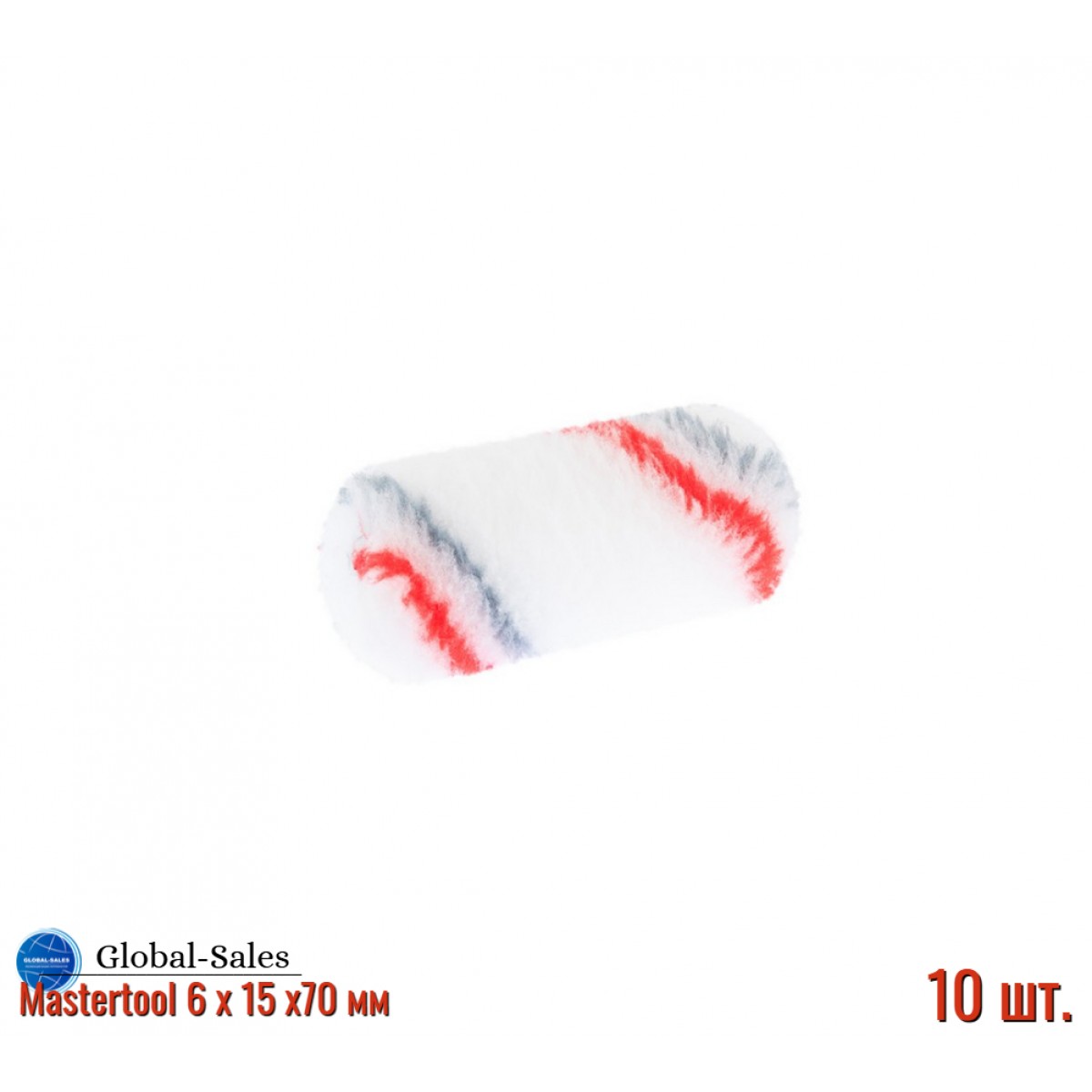 Валик мультиколор Mastertool 6 х 15 х 70 мм (92-4700)